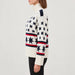 EMU Sweater in Off White — 05 model side