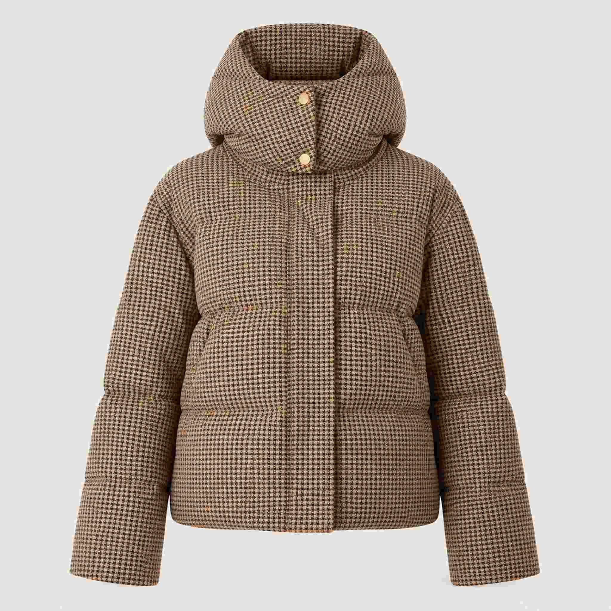 Glenshee Ski Jacket in Brown — 01 front