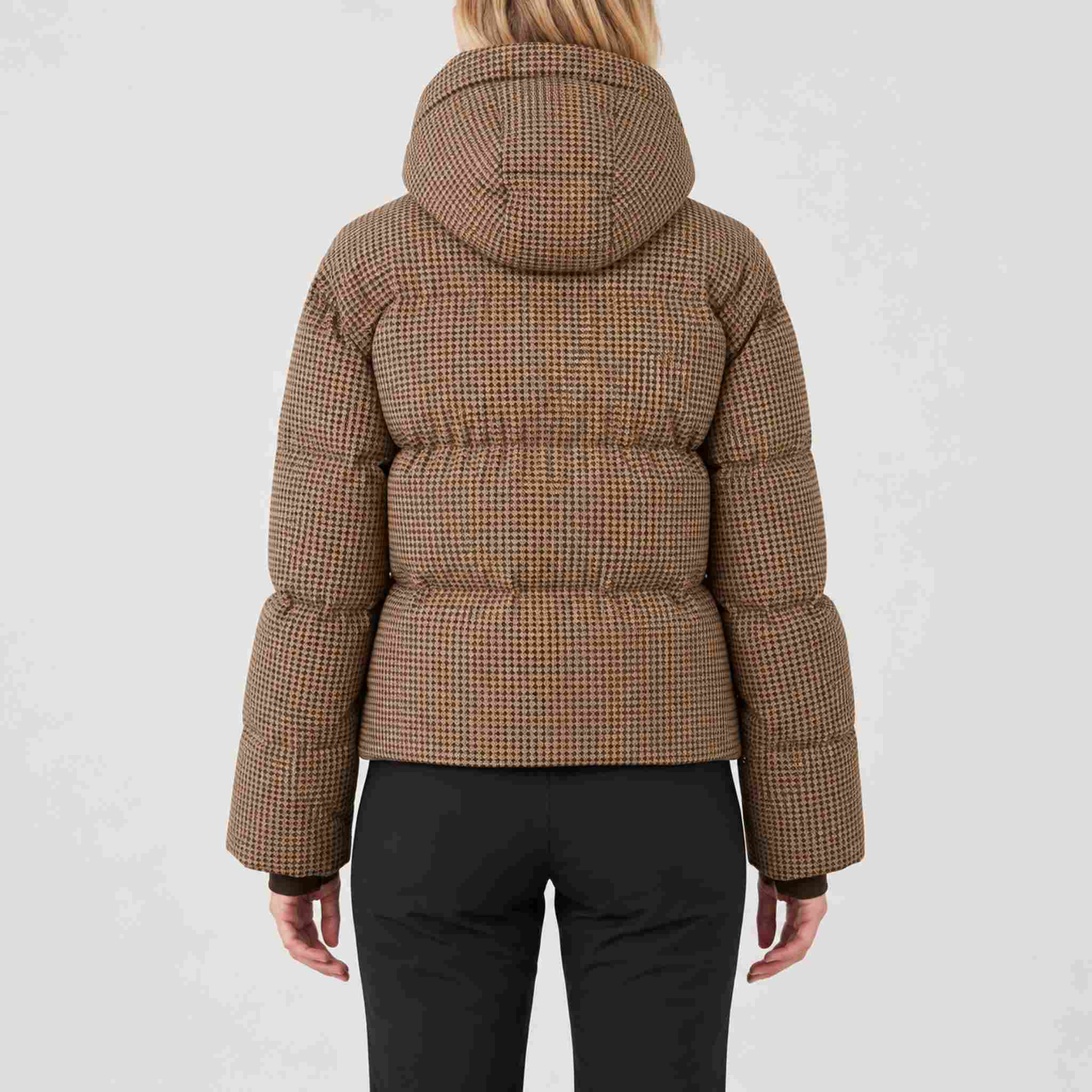 Glenshee Ski Jacket in Brown — 04 model back