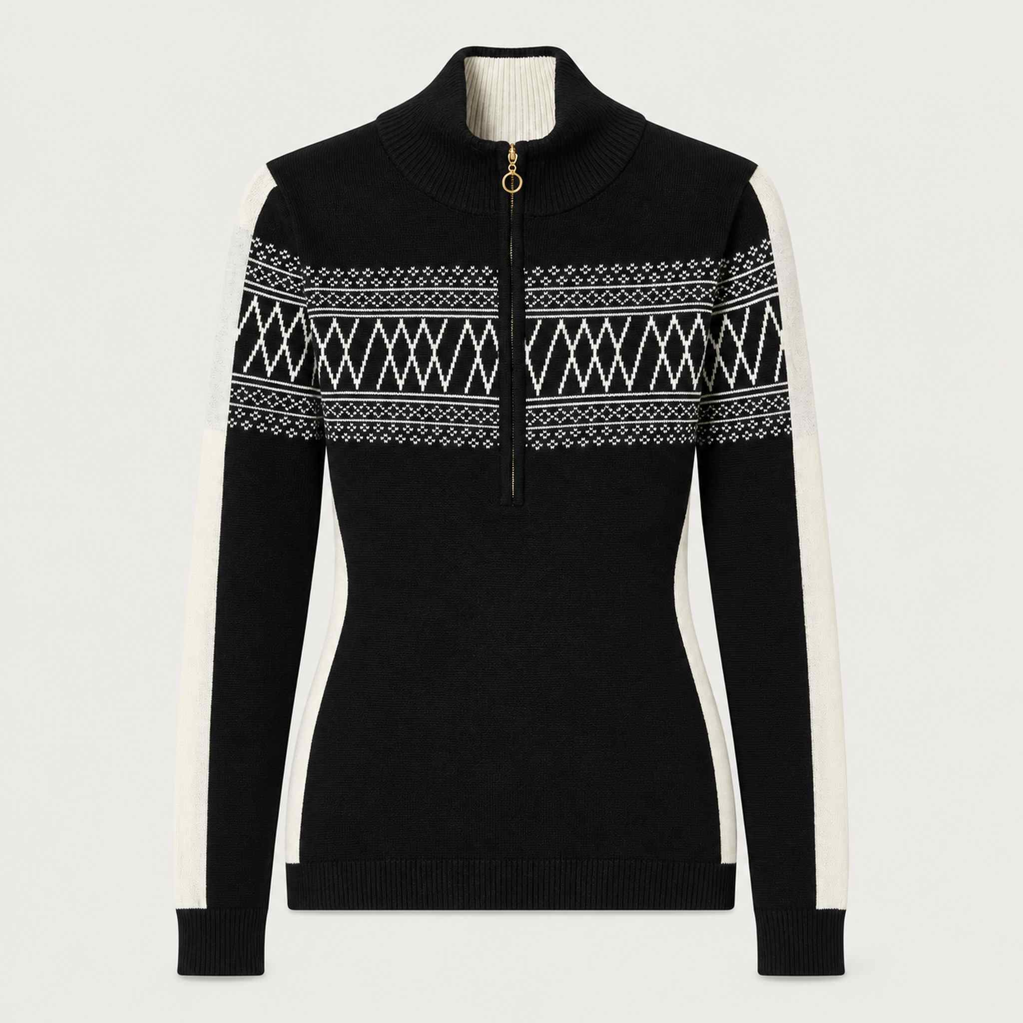 Signature Sweater in Black — 01 front