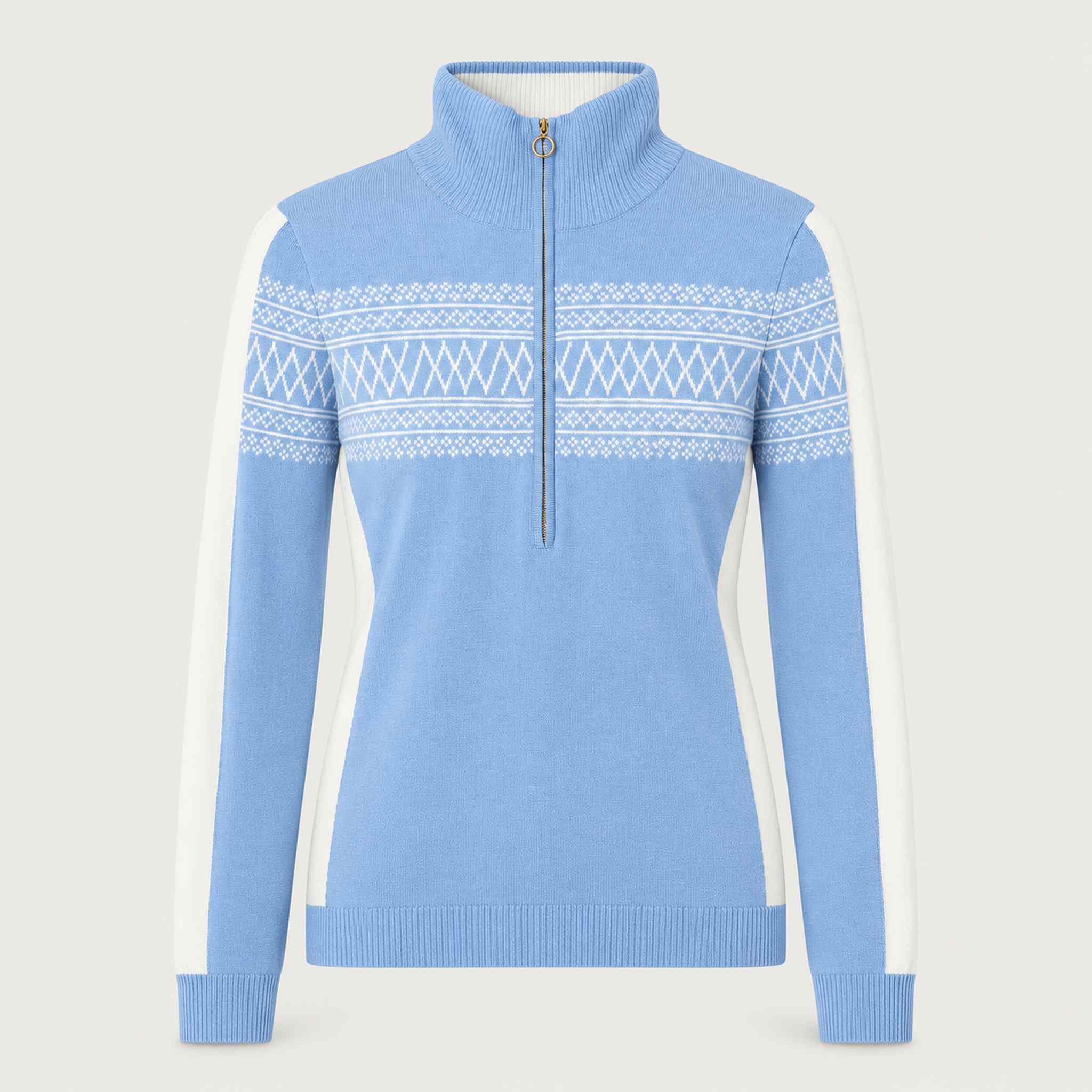 Signature Sweater in Light blue — 01 front