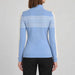 Signature Sweater in Light blue — 04 model back