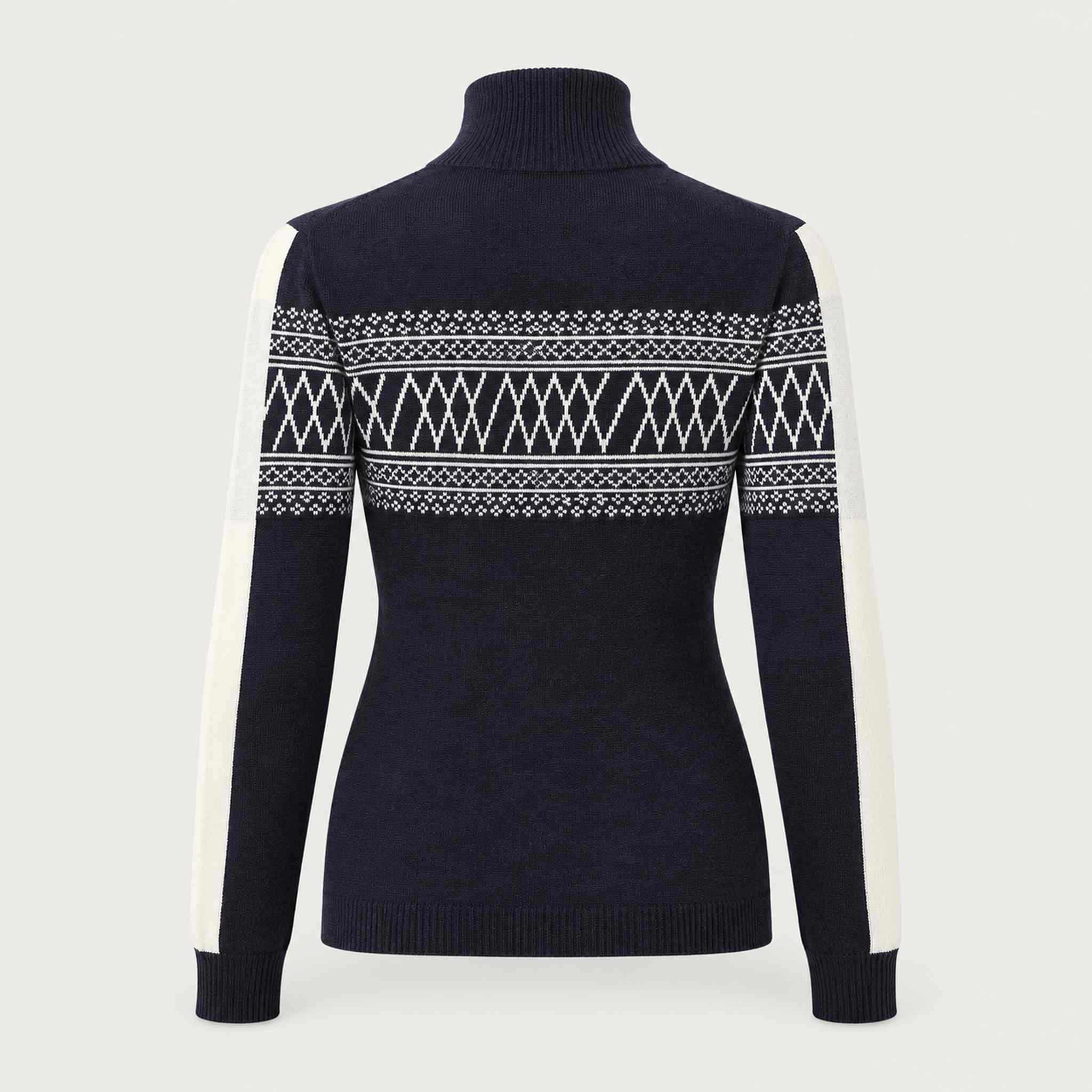Signature Sweater in Navy blue — 02 back
