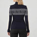 Signature Sweater in Navy blue — 04 model back