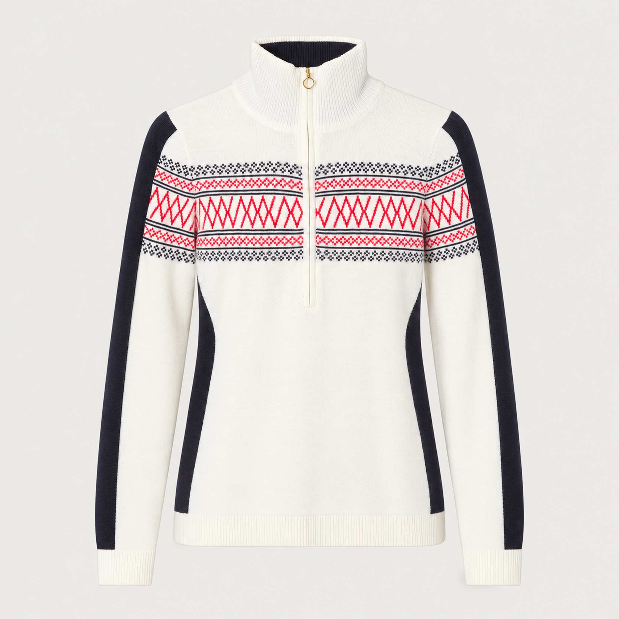 Signature Sweater in Off White — 01 front