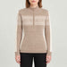 Signature Sweater in Sand — 03 model front