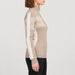 Signature Sweater in Sand — 05 model side