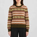 Skye Sweater in Olive Green — 03 model front