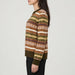 Skye Sweater in Olive Green — 05 model side