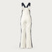 Solo Bib Pant in Off White — 02 back