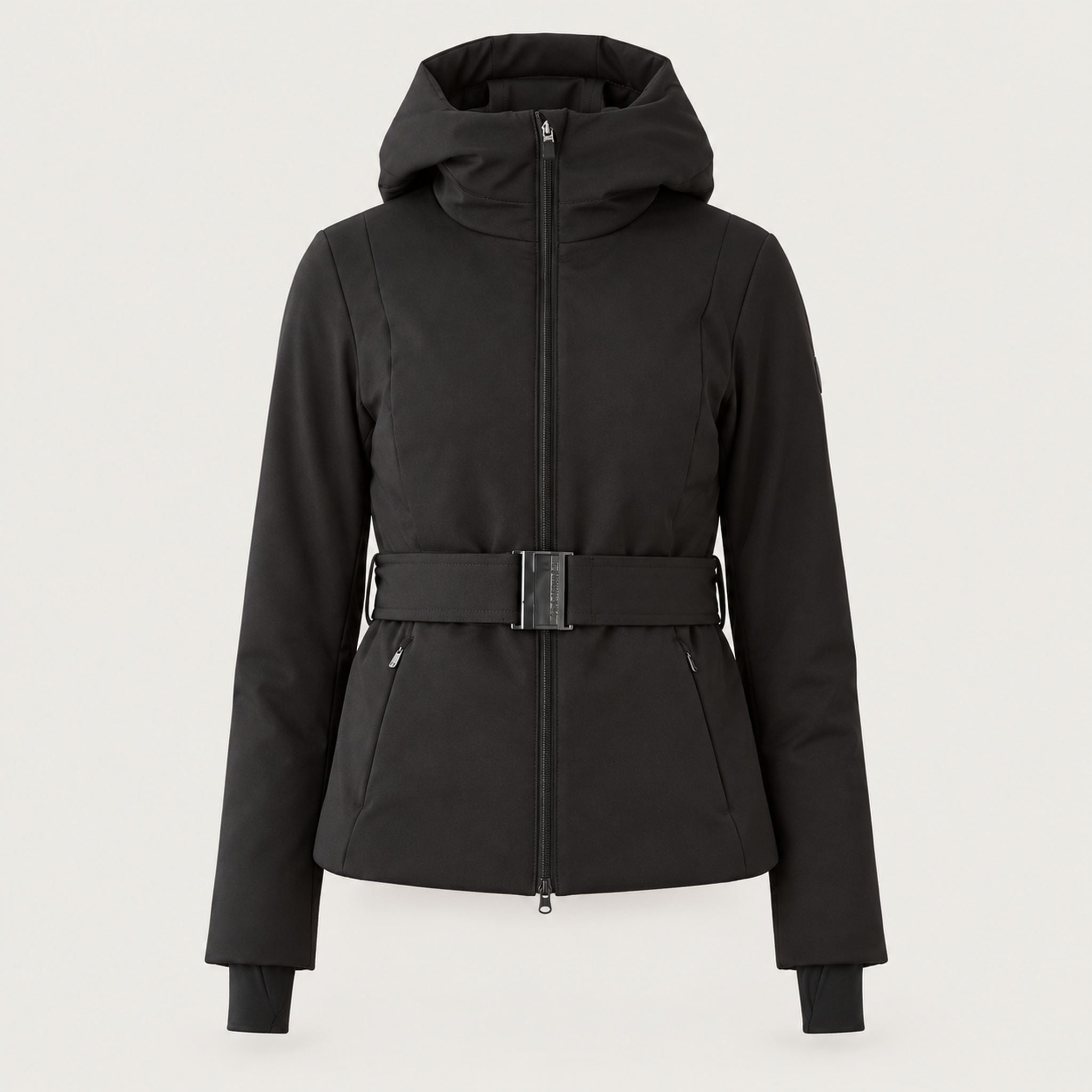 Tyin Tailored Ski Jacket in Black — 01 front
