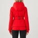 Tyin Tailored Ski Jacket in Red — 04 model back