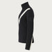 Voss Chevron Zipup Sweater in Black — 06 side
