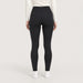 Voss Leggings in Black — 04 model back