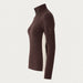 Voss Zipup Sweater in Brown — 06 side