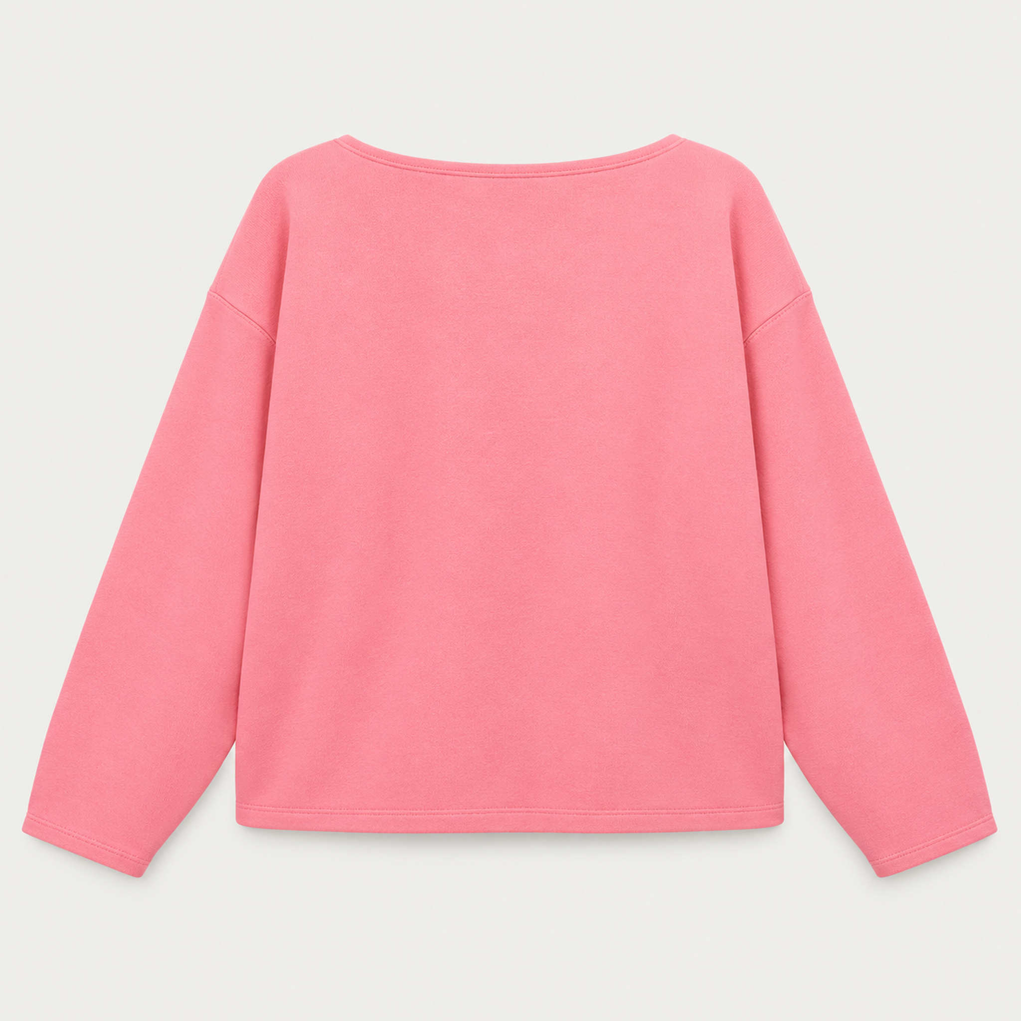 French Disorder women Alpes Patch Sweater in Bubblegum - product back | London Ski Co