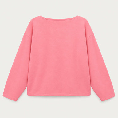 French Disorder women Alpes Patch Sweater in Bubblegum - product back | London Ski Co
