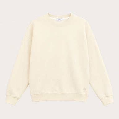 French Disorder women Ski Track Sweater in Coconut - product front | London Ski Co