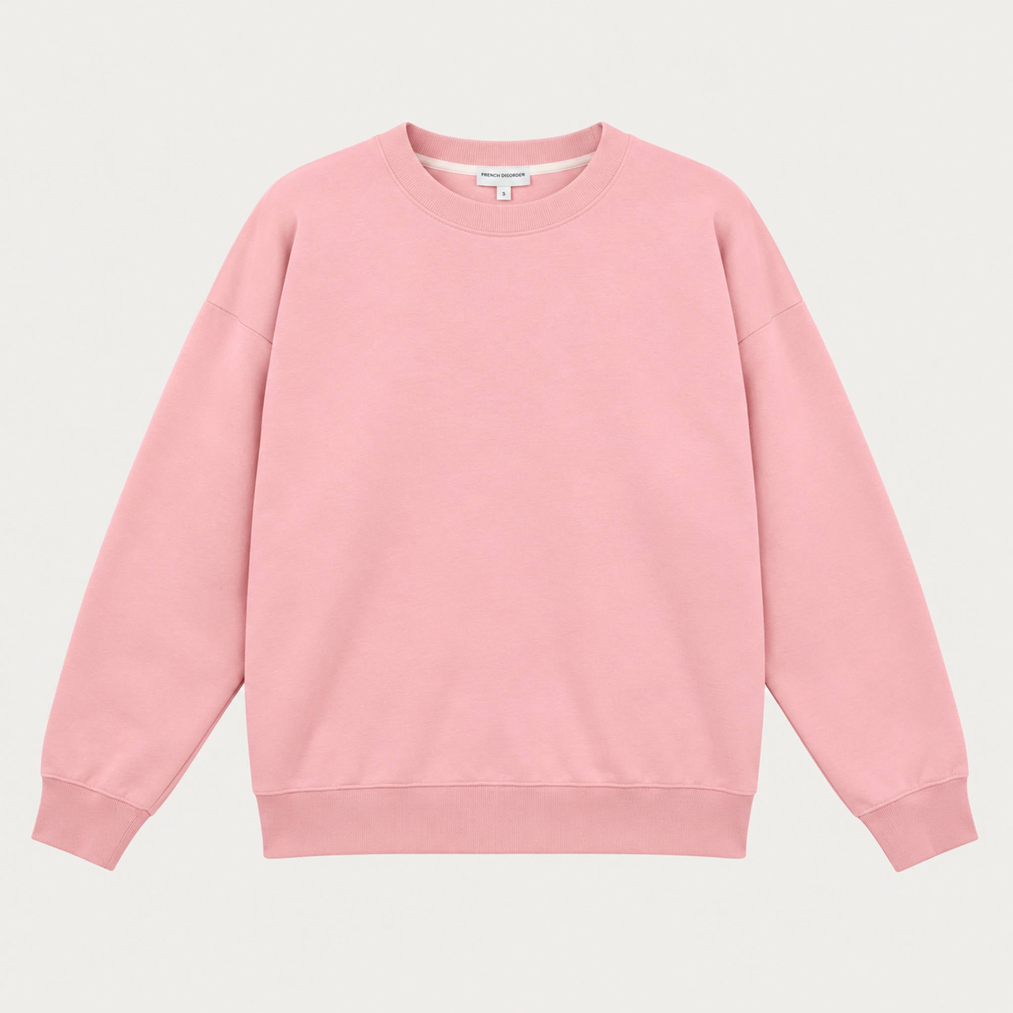 French Disorder women Winter Pack Sweater in Light Pink - product front | London Ski Co