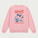 French Disorder women Winter Pack Sweater in Light Pink - product back | London Ski Co