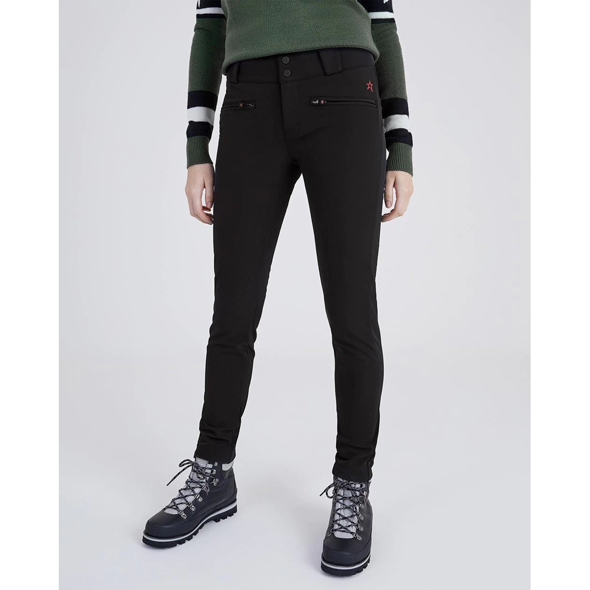 Skinny black on sale ski pants