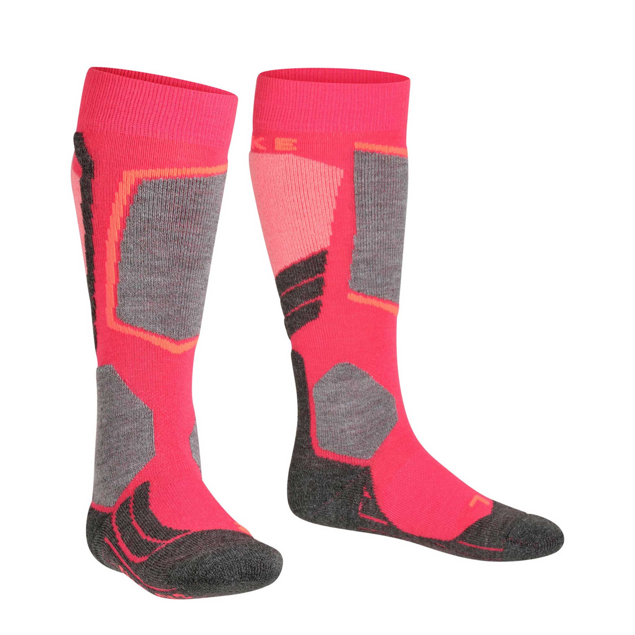 SK2 Kids Ski Socks in Rose