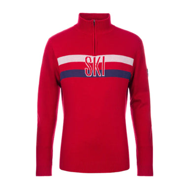 Luca Sweater in Red - London Ski Co.