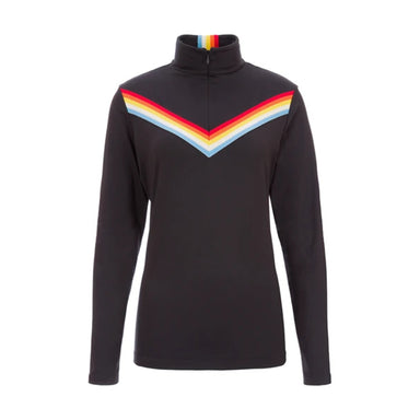 Spectrum Half Zip Fleece in Black - London Ski Co.