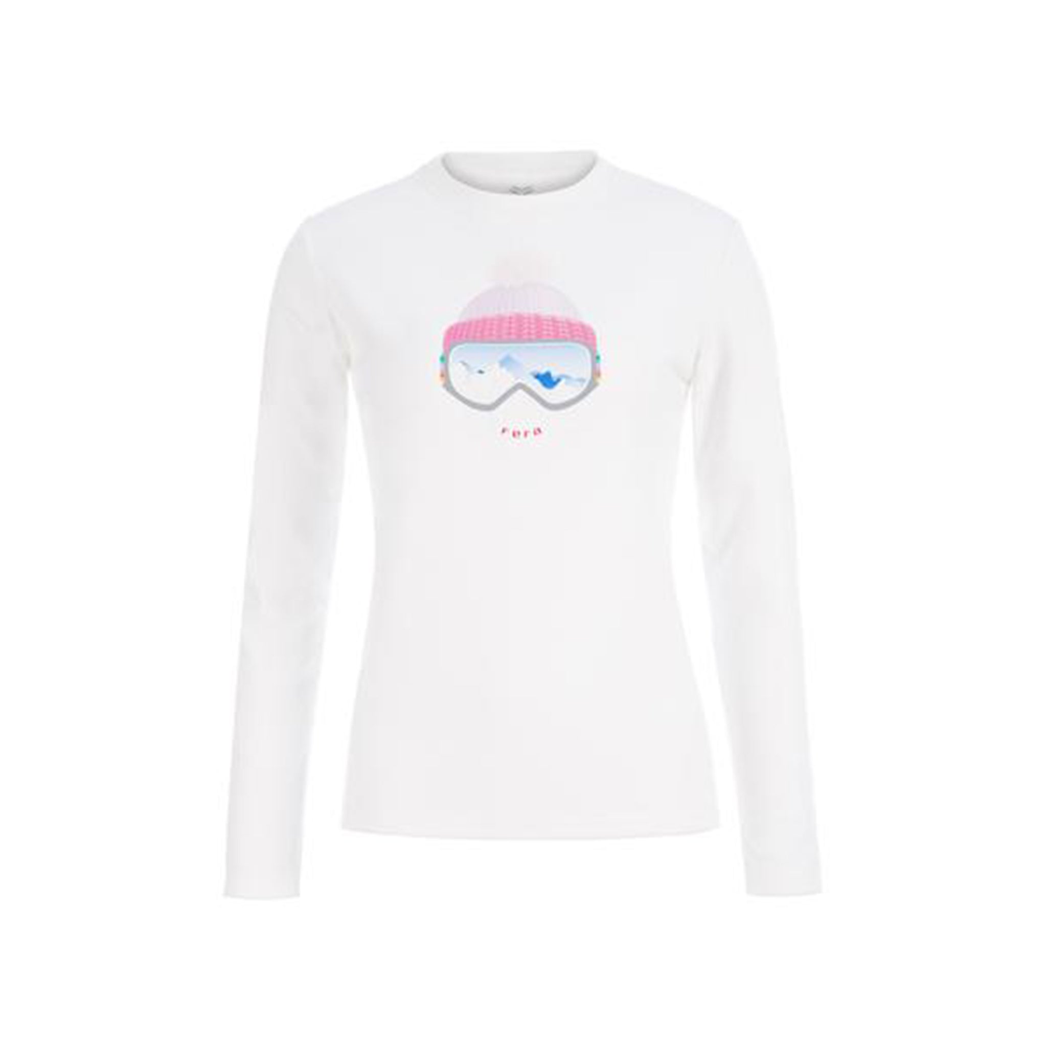 Goggle Tee in White