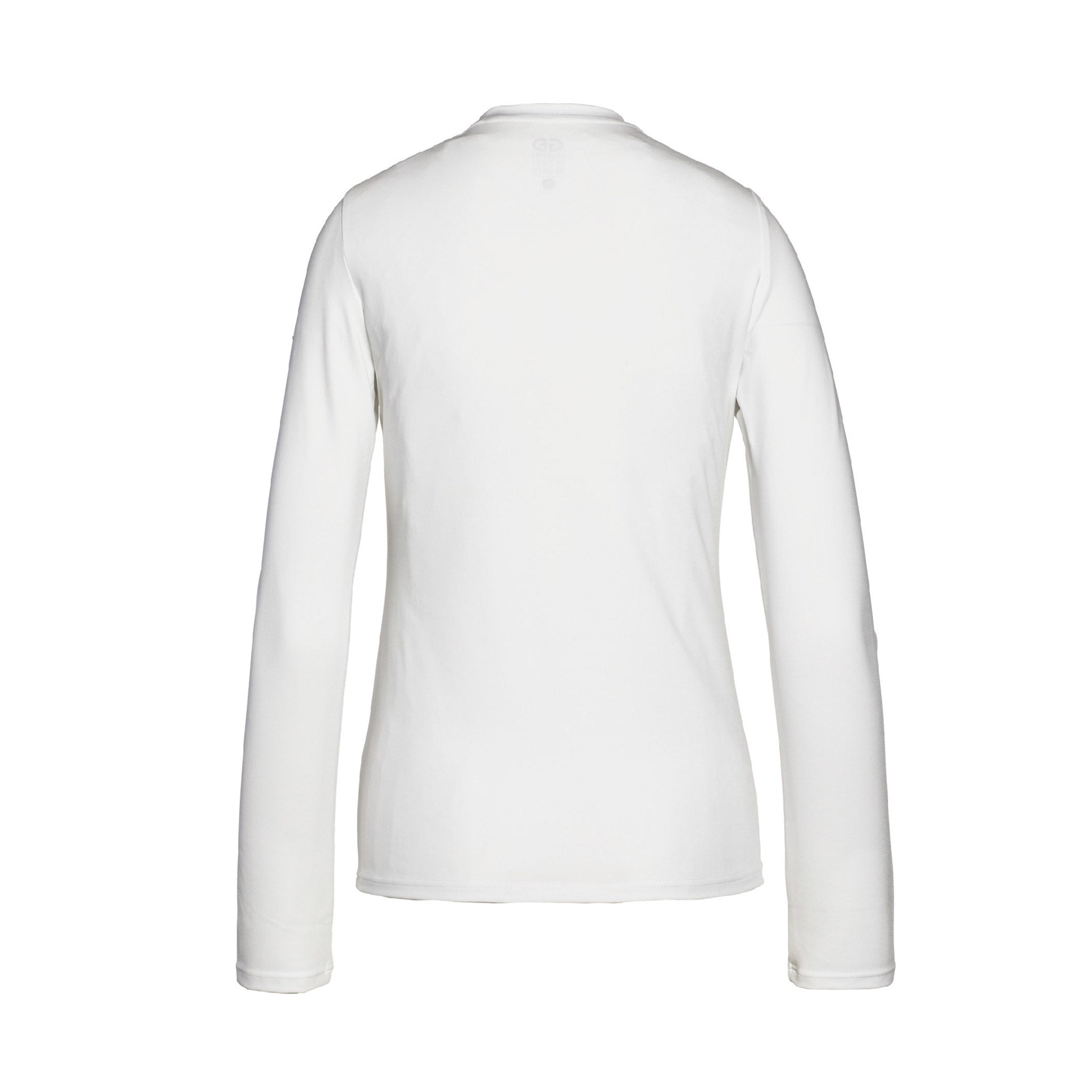 Champagne Long Sleeve Top in White