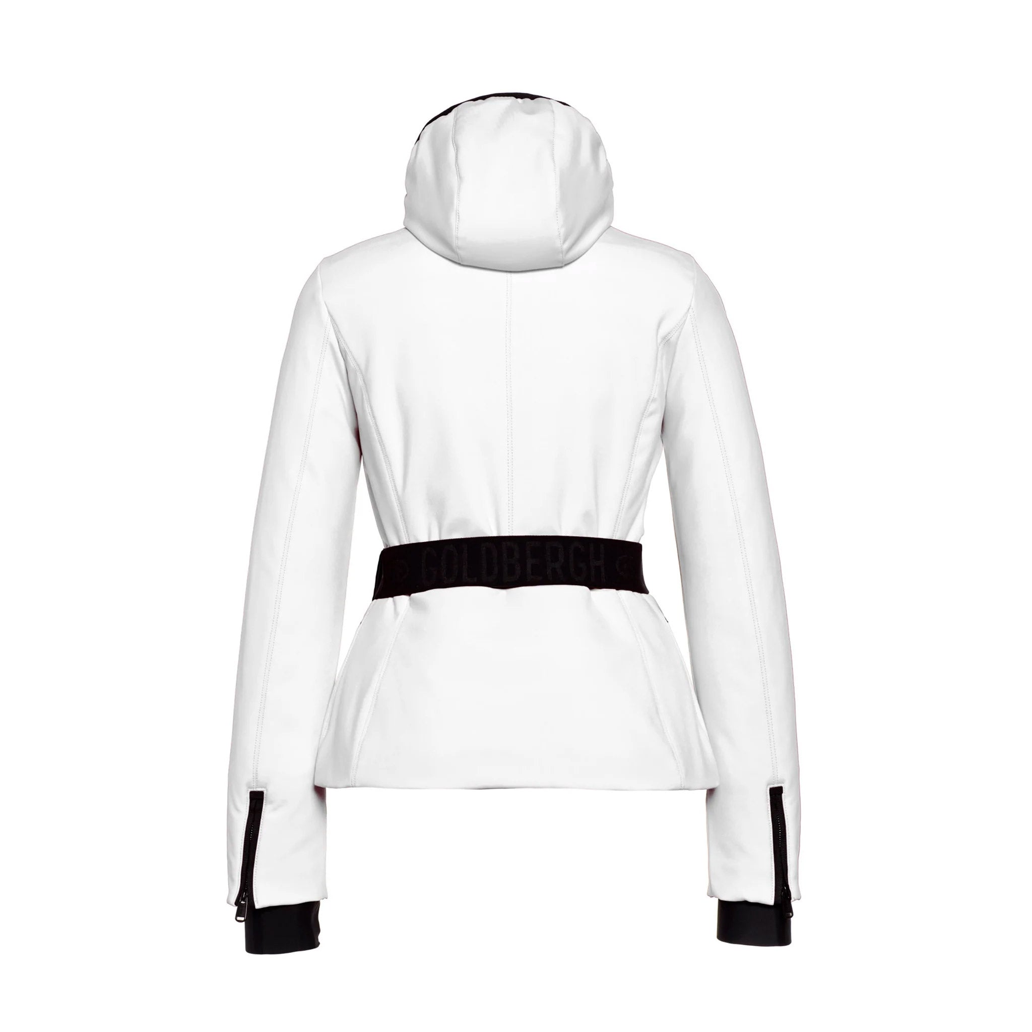 Hida Ski Jacket No Fur in White