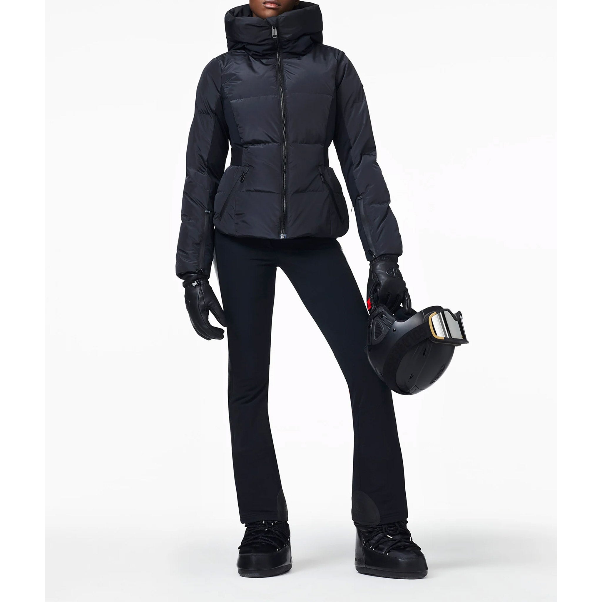 Lou Ski Jacket in Black