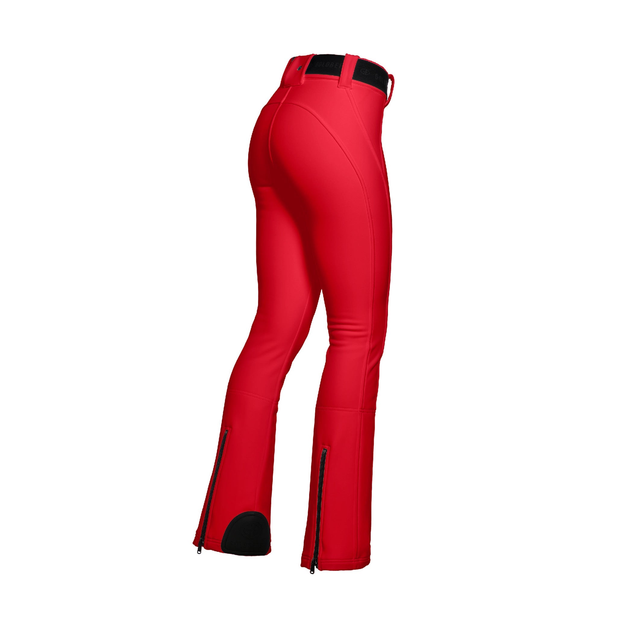 Pippa Longer Length Ski Pants in Flame Red