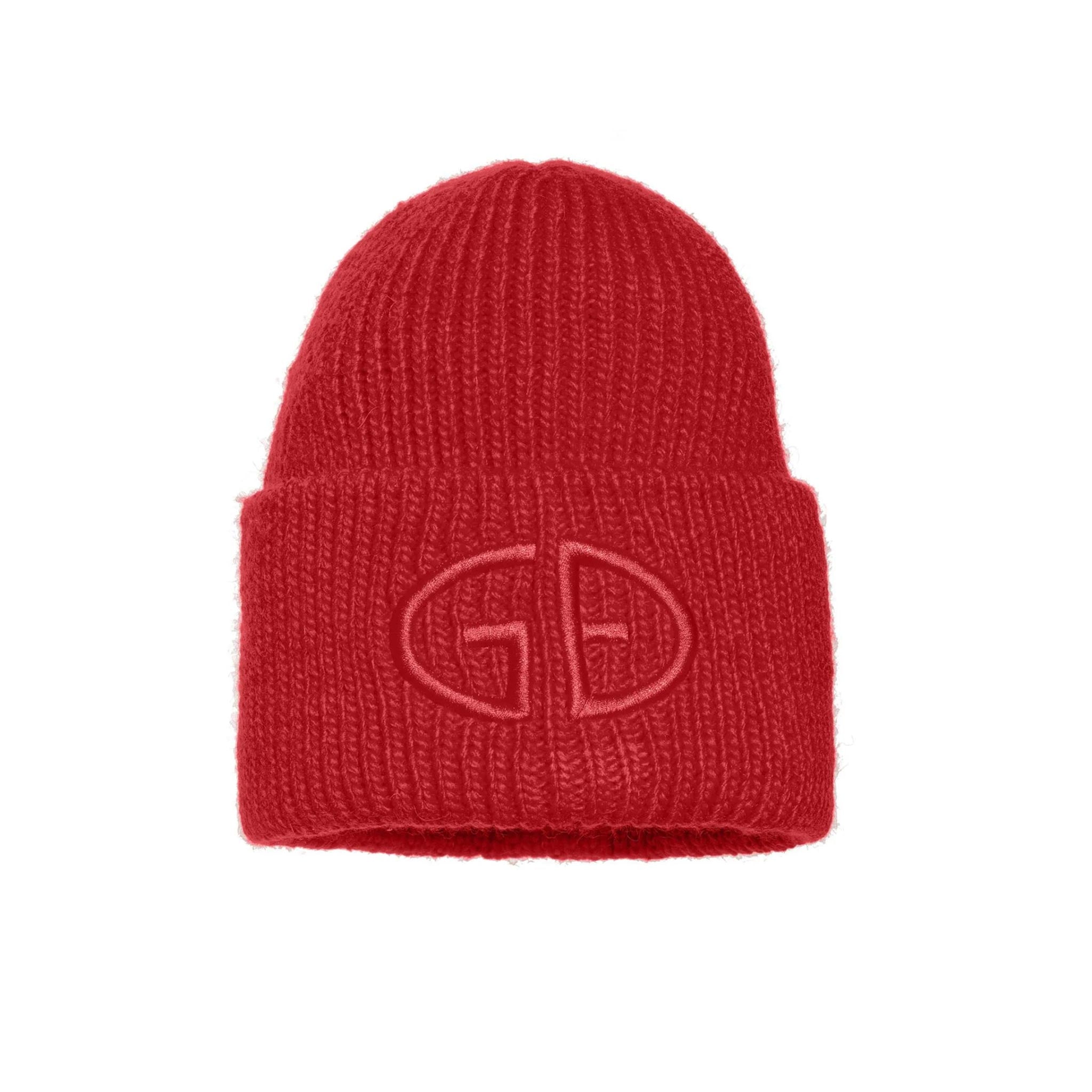 Valerie Beanie in Flame Red