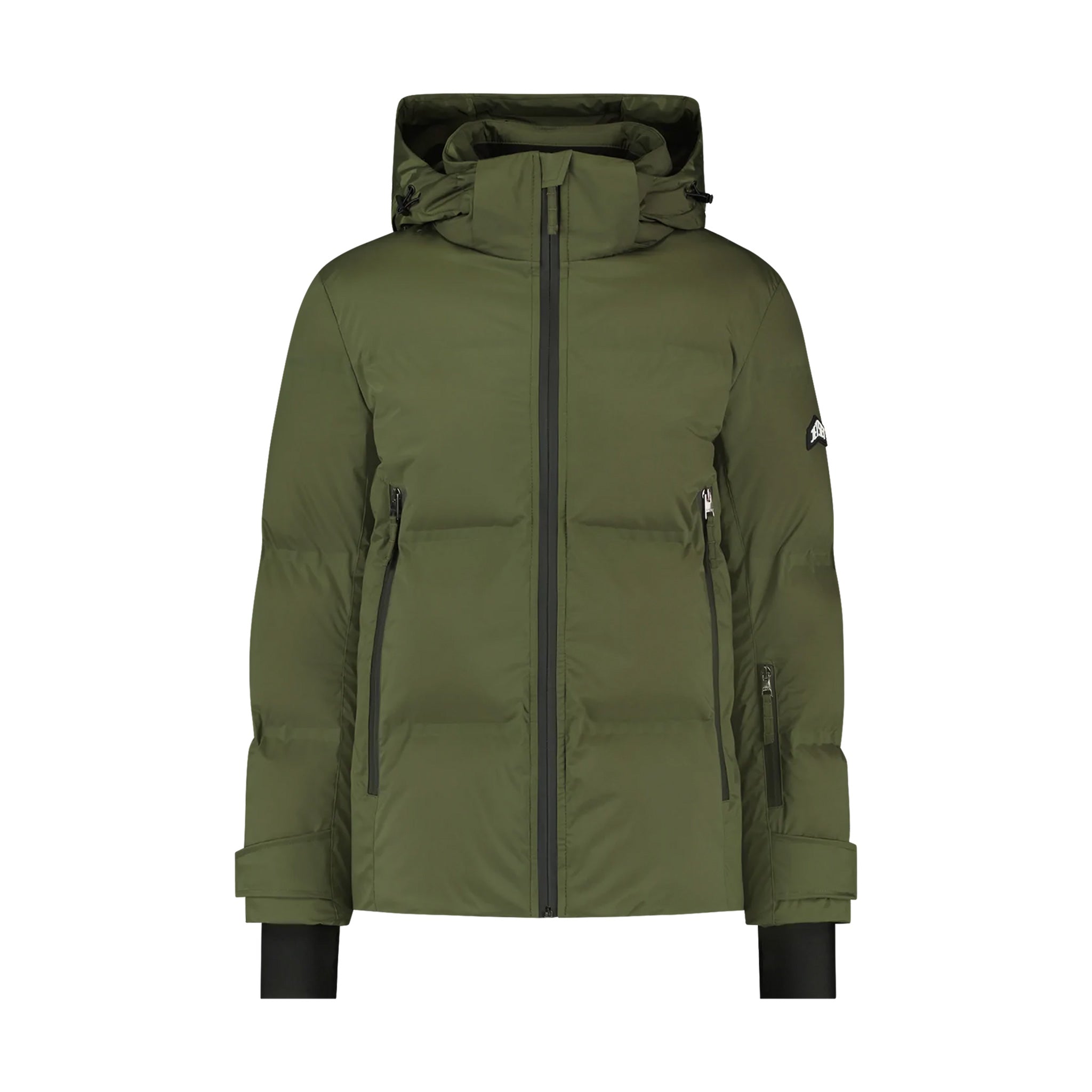 Olive ski jacket deals