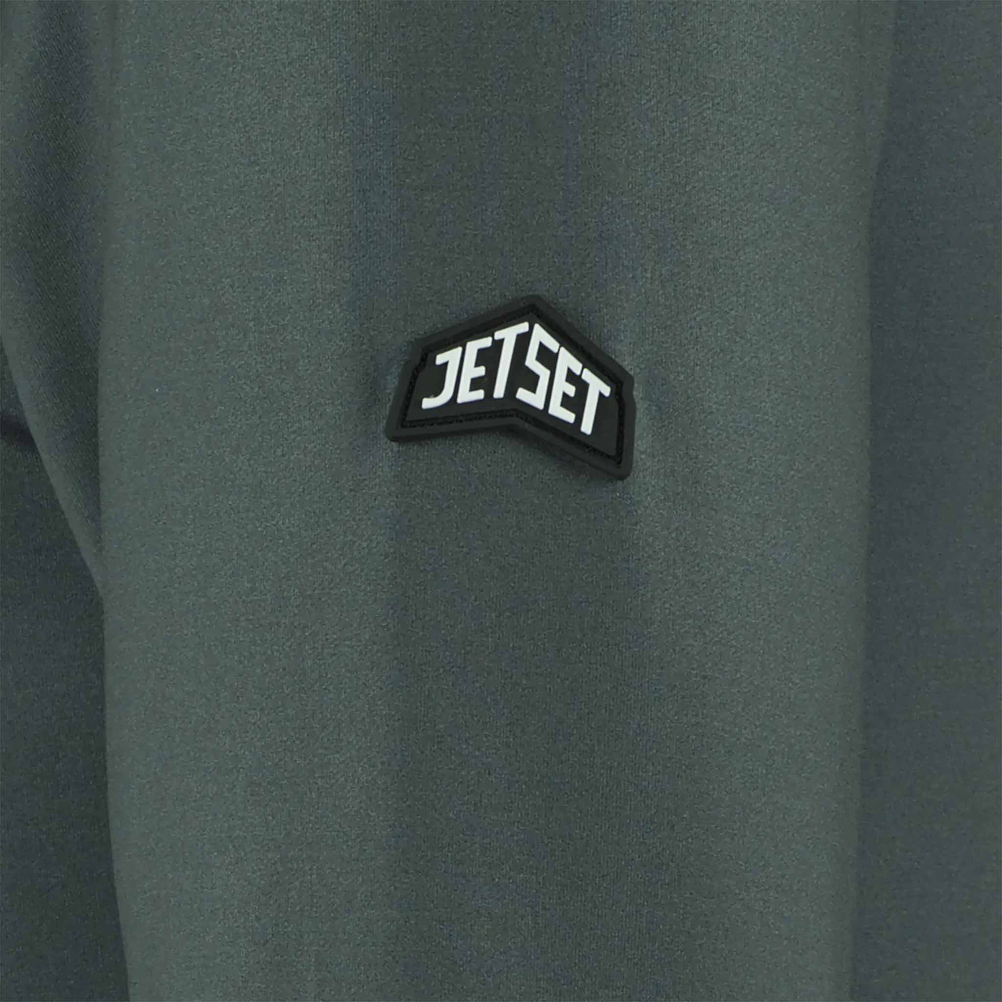 Fighter Half Zip in Titanium