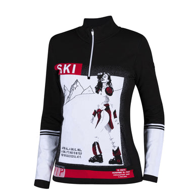 Heidi Half Zip Sweater - London Ski Co.