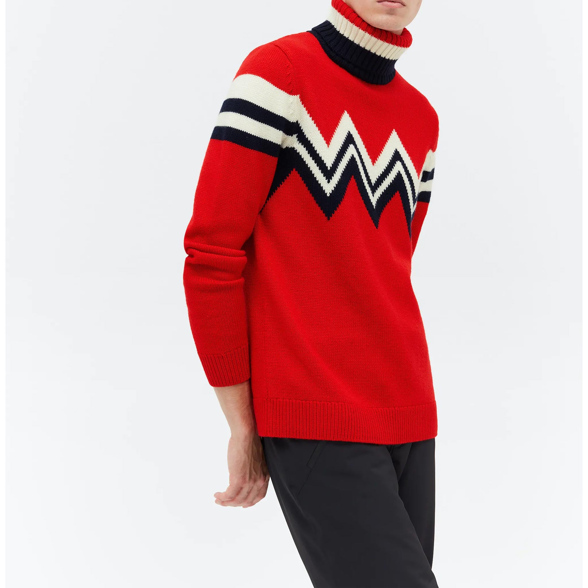 Alpine Sweater in Red