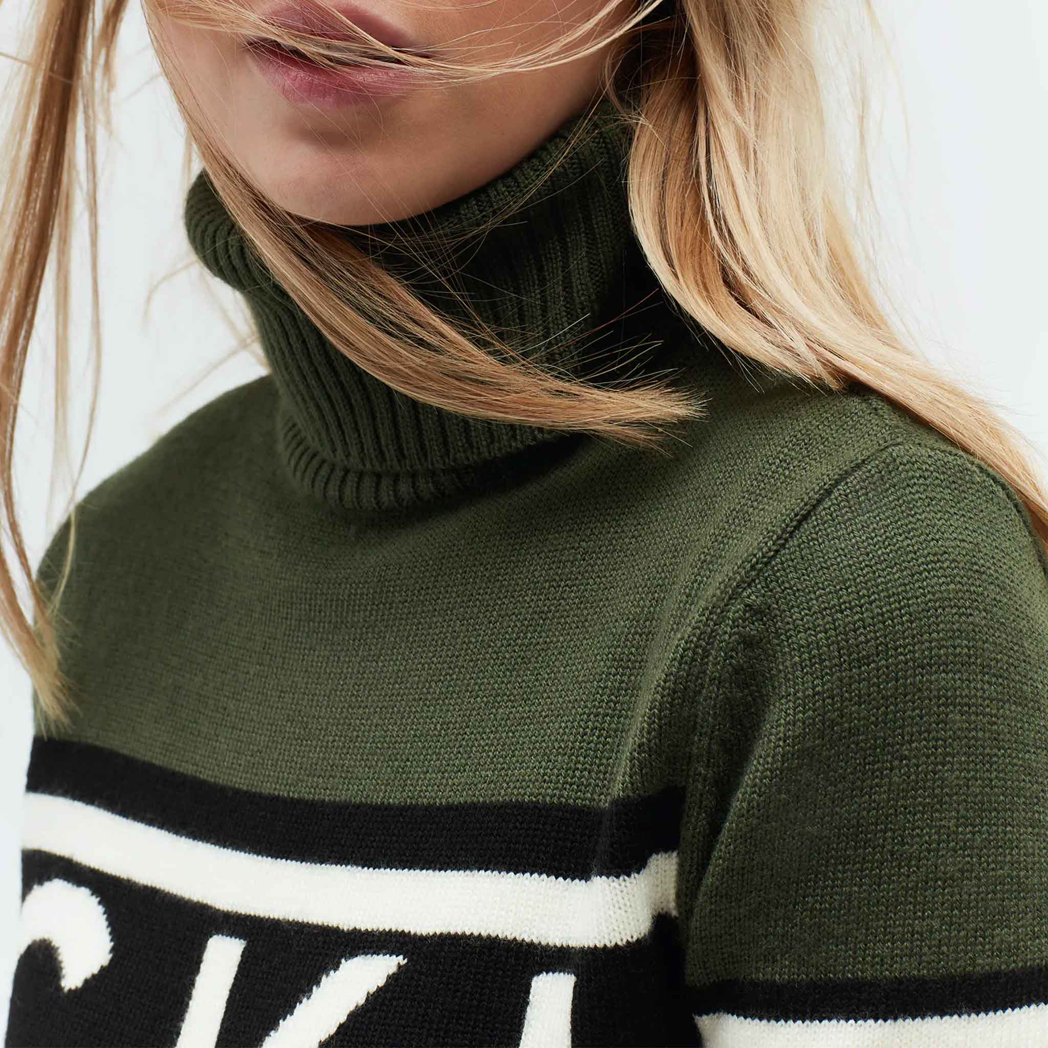Schild Sweater in Dark Green - London Ski Co.