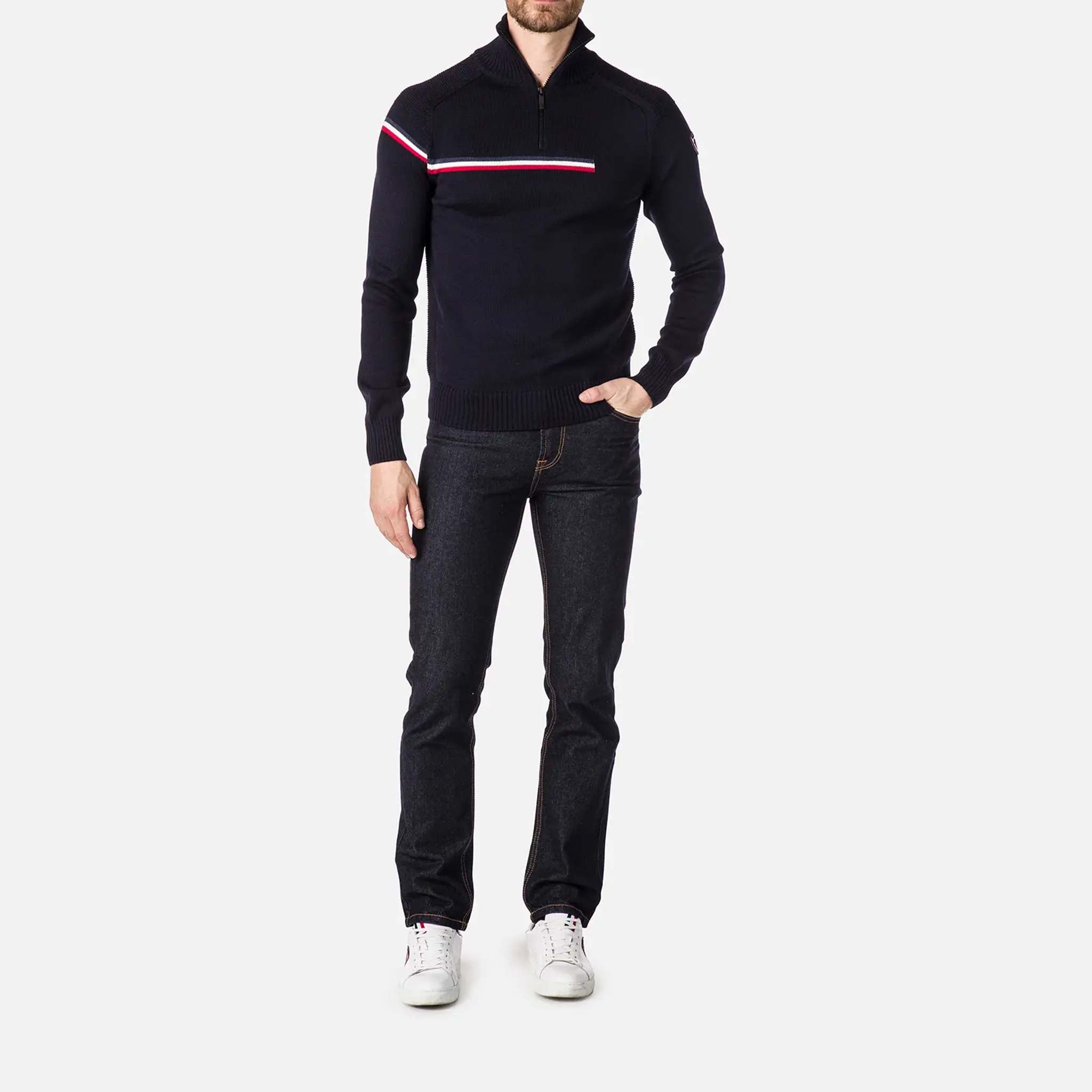 Major 1/2 Zip in Navy