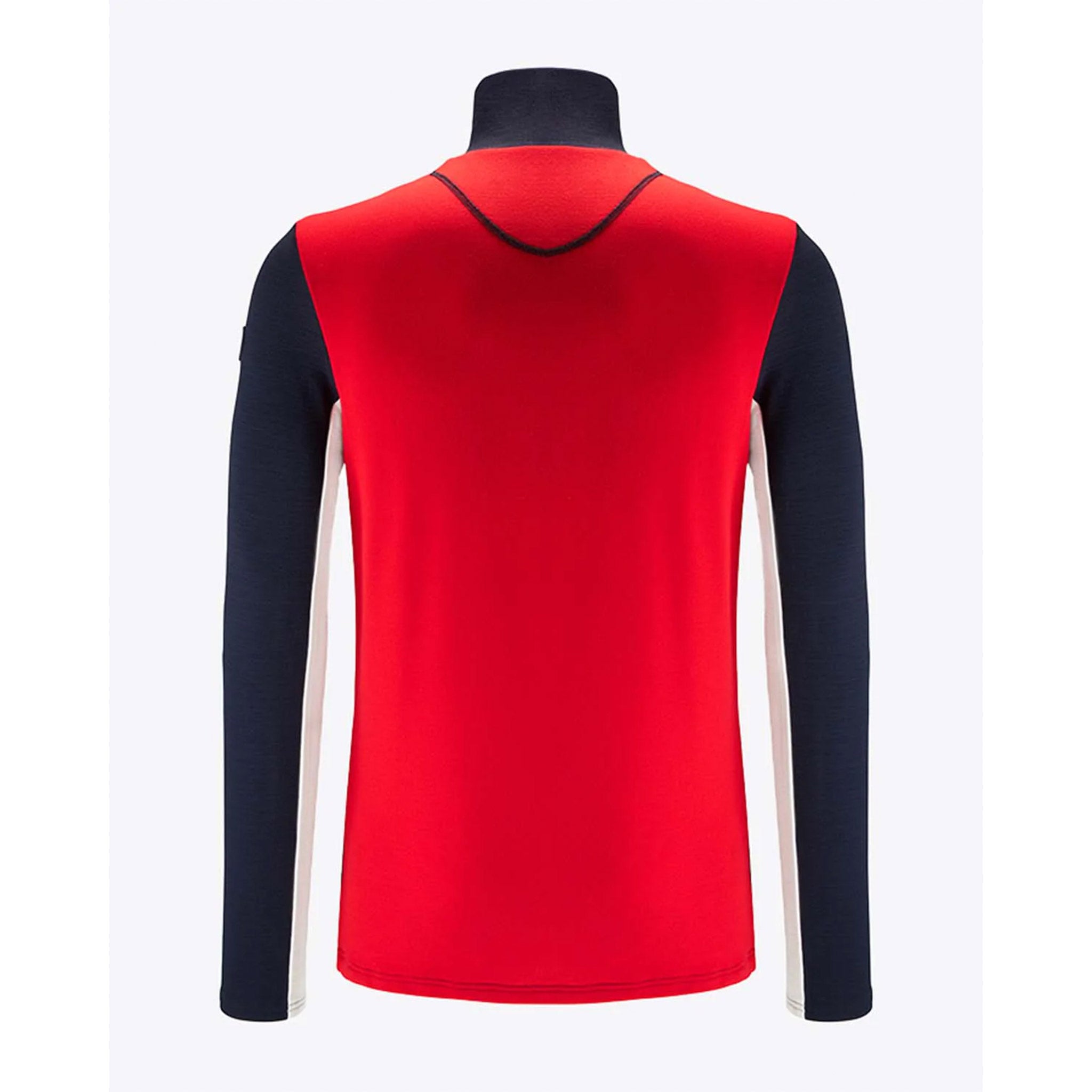 Tryvann Sweater in Navy/Red