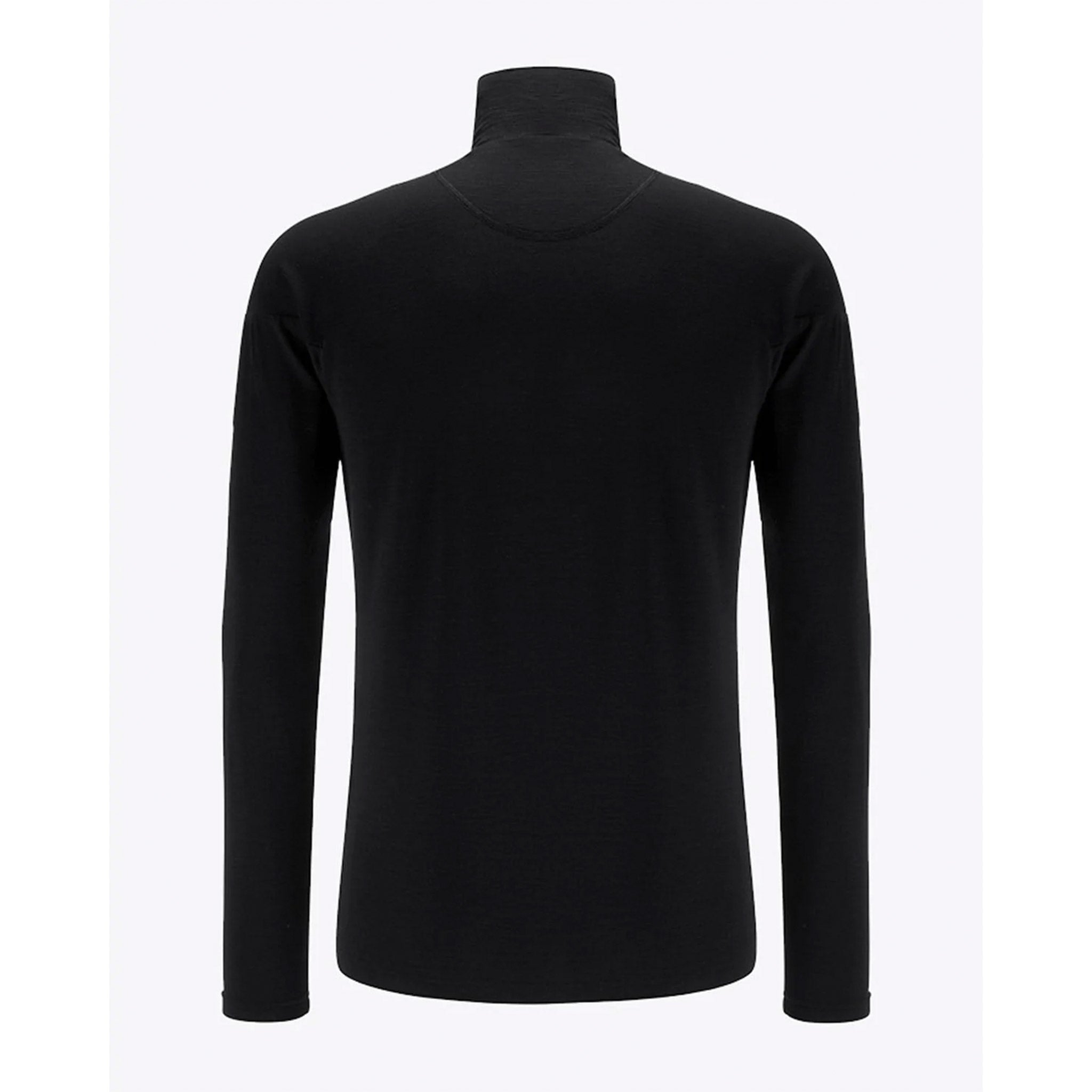 Voss Colblock Sweater in Black