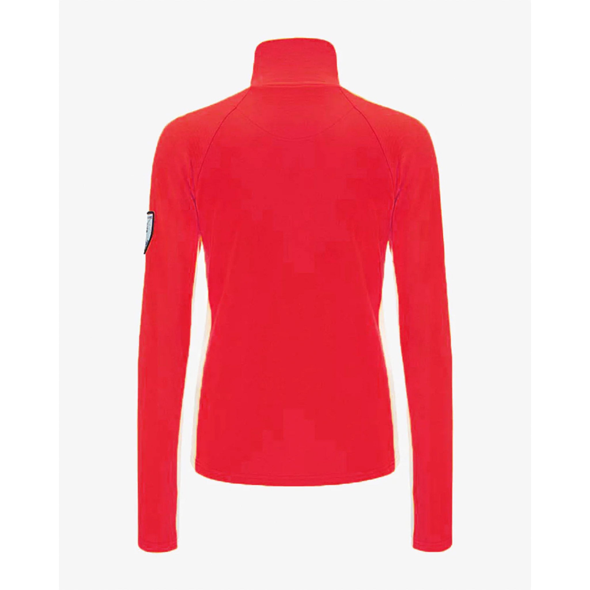 Voss Zipup Sweater in Red