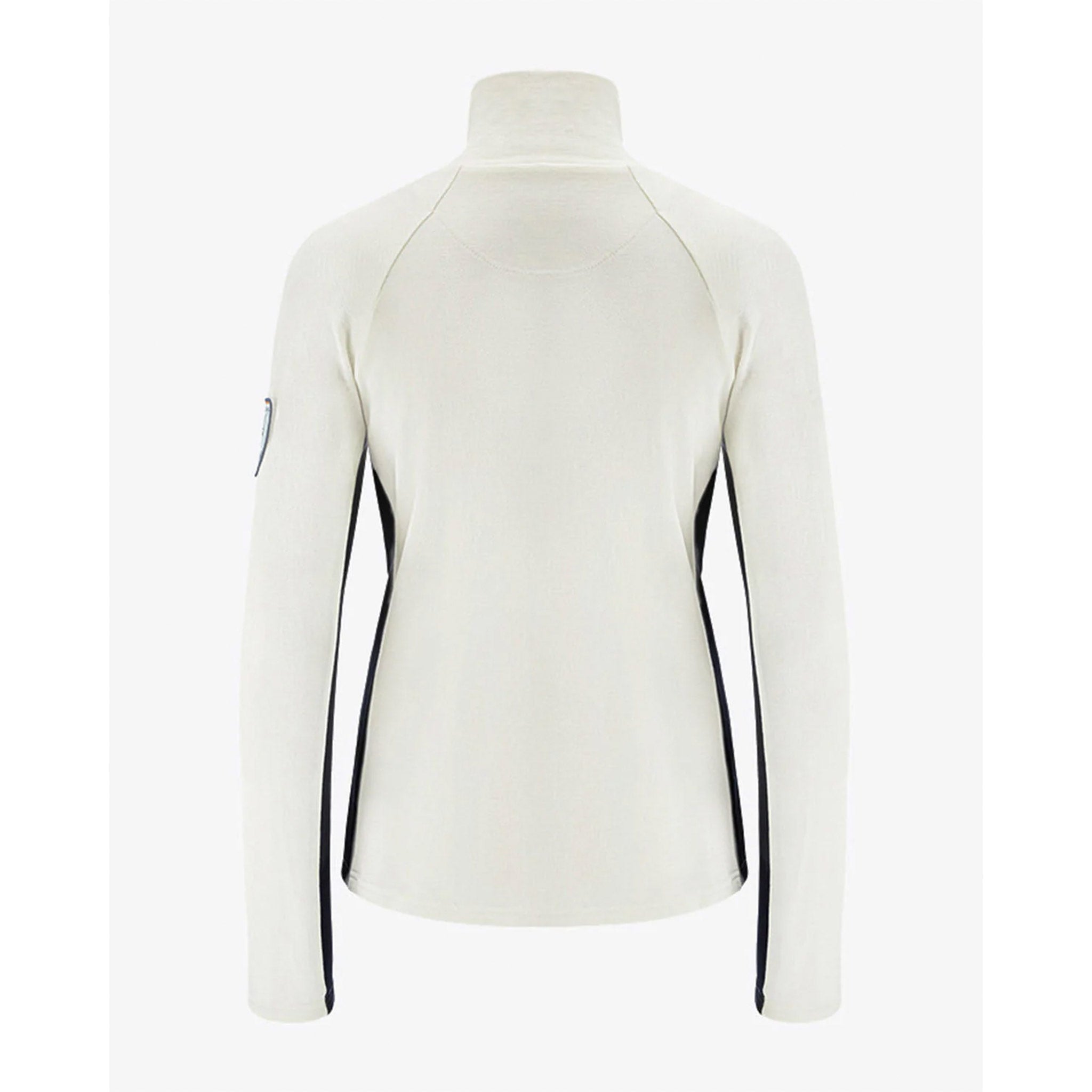 Voss Zipup Sweater in White