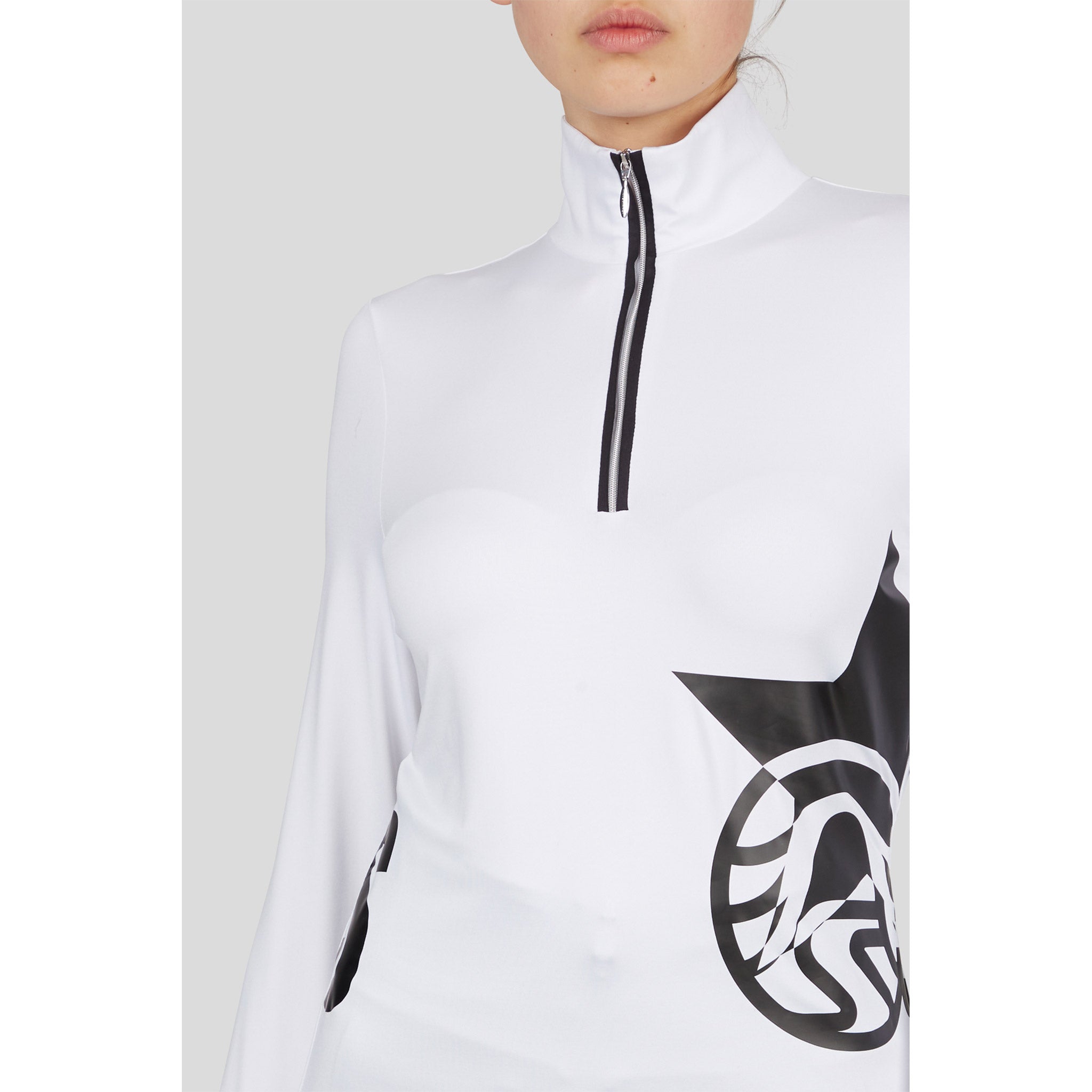 Xaylee Midlayer in White