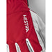 Army Leather Heli Ski Gloves in Red - London Ski Co.